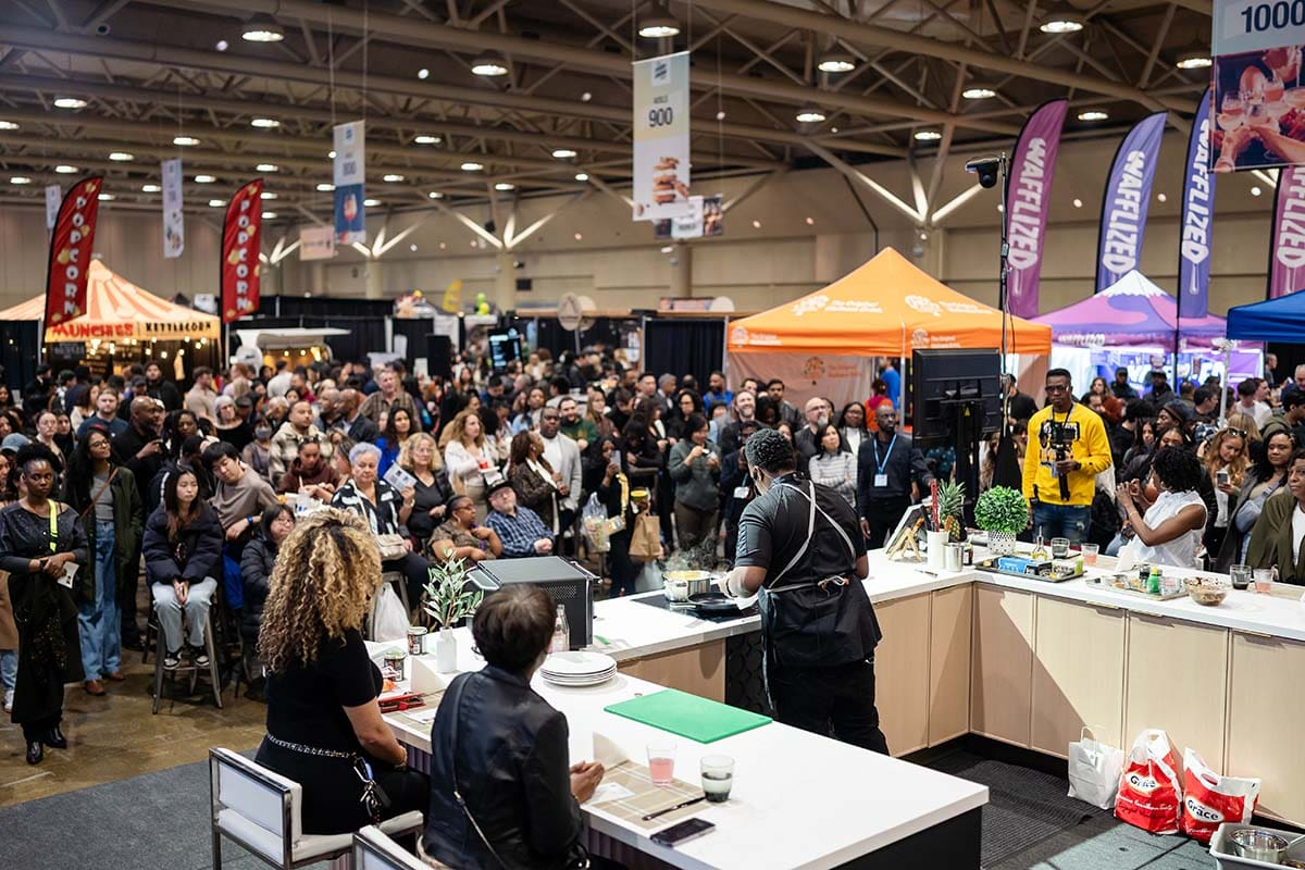 Crowd at Toronto Food & Drink Fest